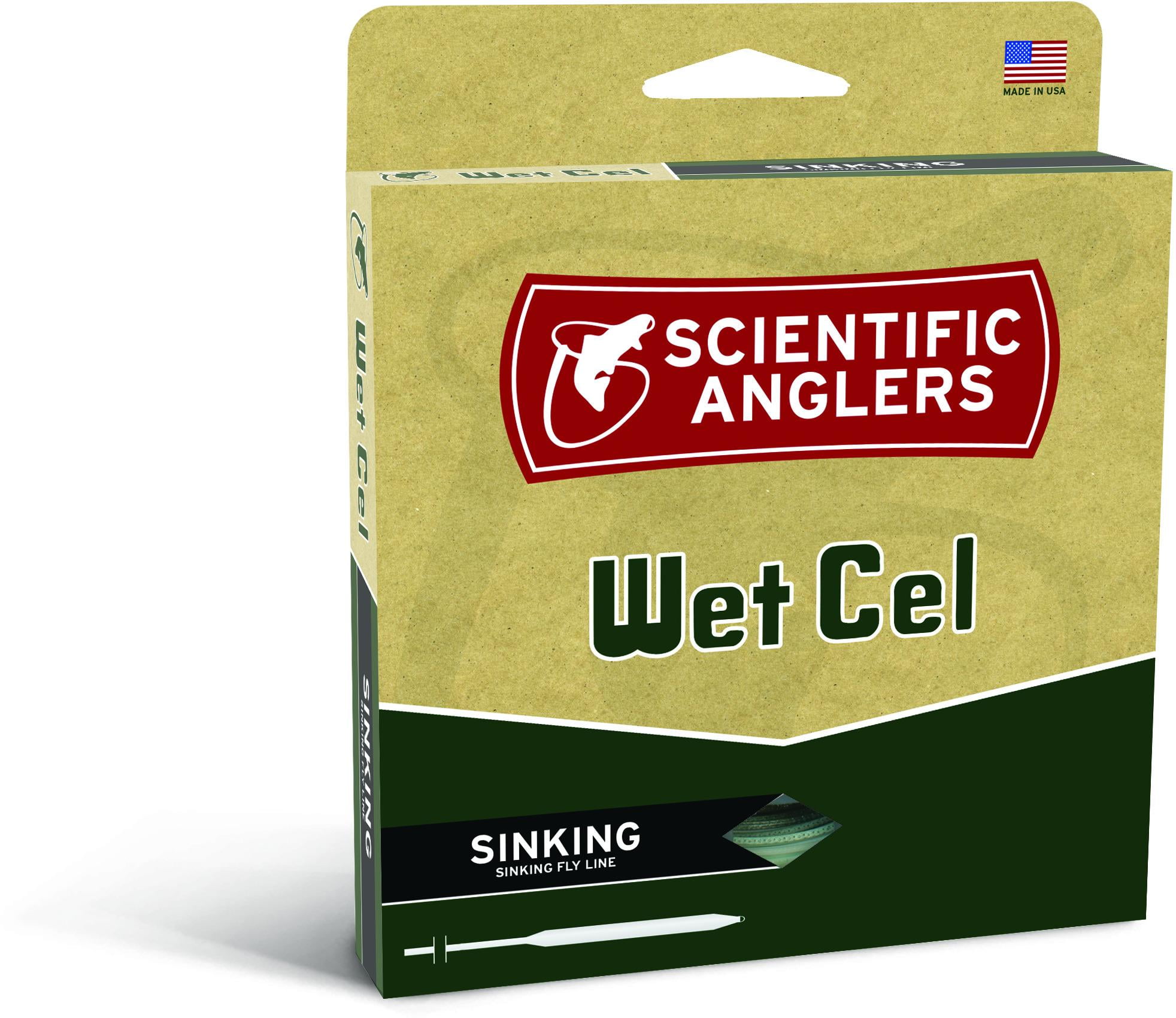 Scientific Anglers 112321 WetCel WF 7-S Sinking Fly Line Type IV Weight