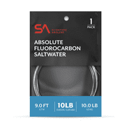 Scientific Anglers Absolute Fluorocarbon Saltwater Leader 1-Pack 9' - 10lb