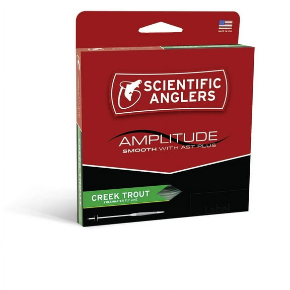 Scientific Anglers Amplitude Smooth Creek Trout Fly Line WF-6-F