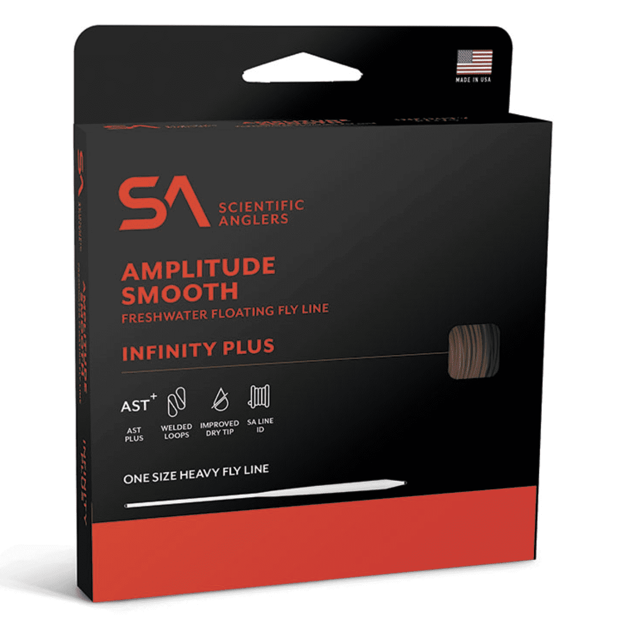 Scientific Anglers Amplitude Smooth Infinity Fly Line (Optic