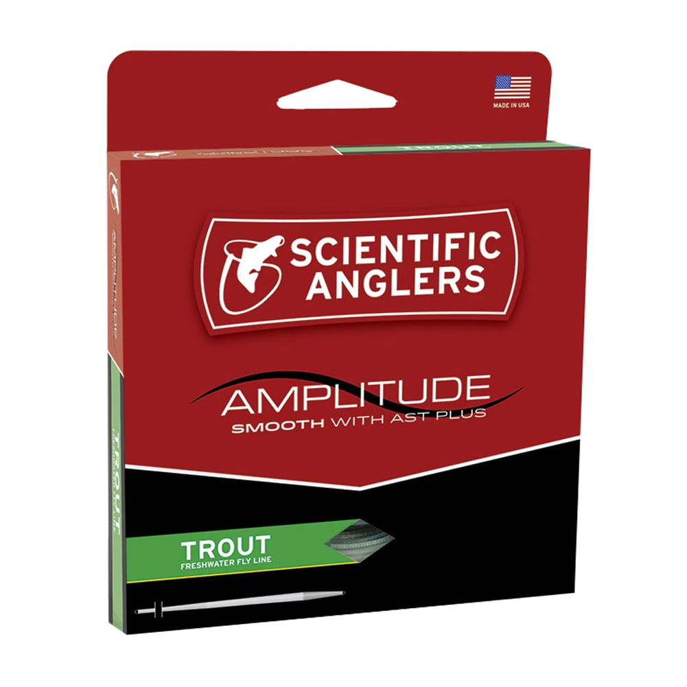 Scientific Anglers Amplitude Smooth Trout Fly Line | WF-4-F