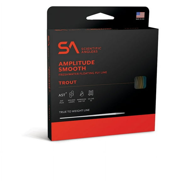 Scientific Anglers Amplitude Smooth Trout Fly Line | WF-7-F