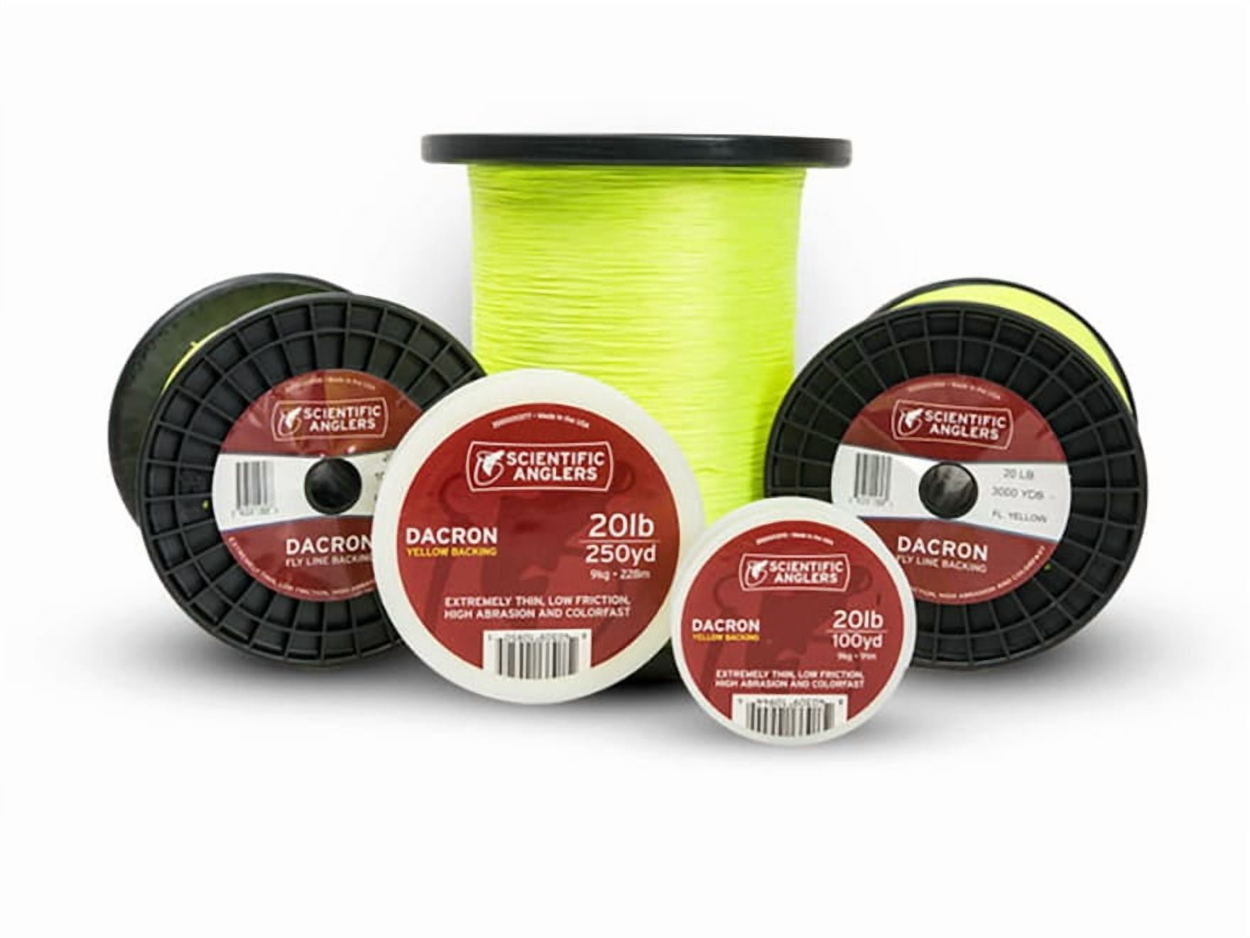 Scientific Anglers Fly Line Backing 20Lb 100yd Yellow
