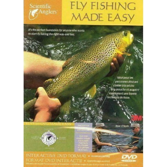 Scientific Anglers Fly Fishing Made Easy DVD Video Fly Fishing Training Video Guide