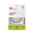 thumbnail image 1 of Scientific Anglers SA Absolute Trout Leader, 9ft, 7X - 3PK, 1 of 1