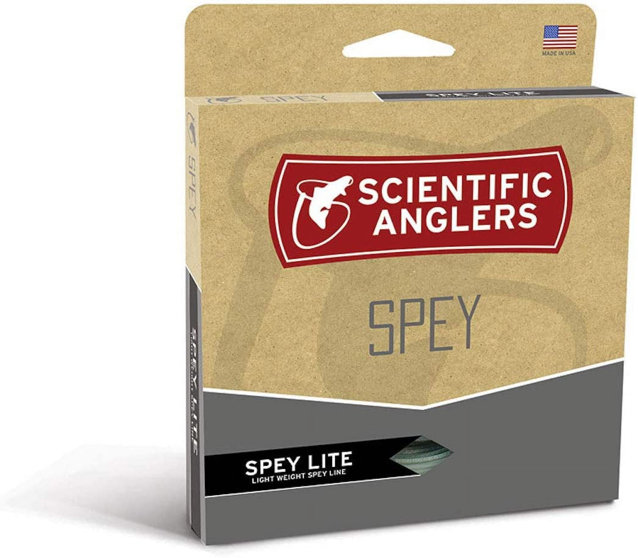 Scientific Anglers Spey Lite Integrated Scandi Fly Line Willow/Black 420gr