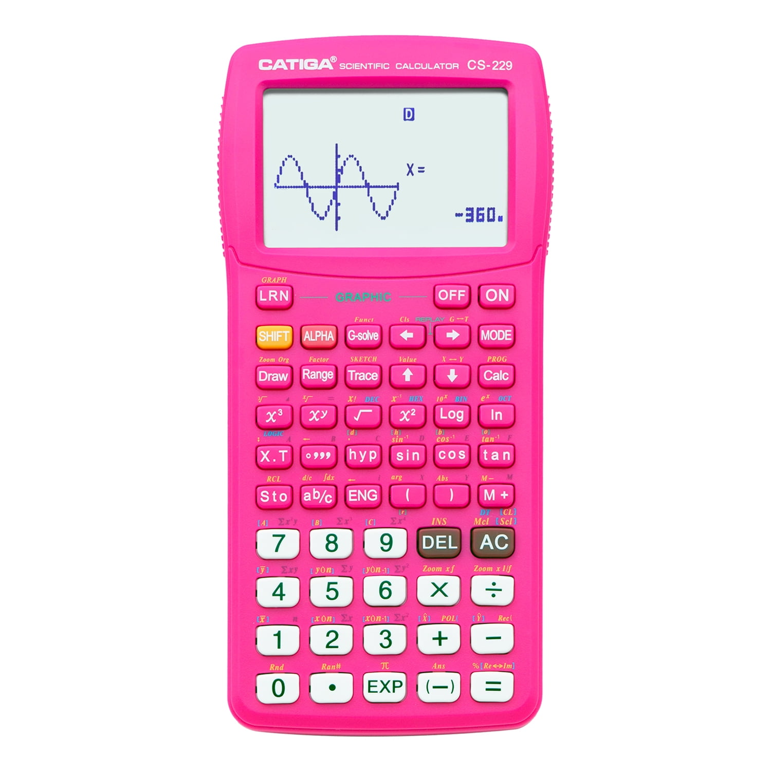 Scientific Calculator with Graphic Functions - Multiple Modes with