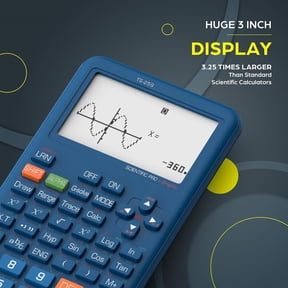 Scientific Calculator with Graphing Functions, Multiple Modes, 360 Functions, Large Screen, Intuitive Interface for Beginners, High School & Advanced Courses, TS-259