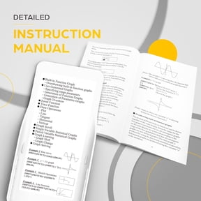 Scientific Calculator with Graphing Functions, Multiple Modes, 360 Functions, Large Screen, Intuitive Interface for Beginners, High School & Advanced Courses, TS-259