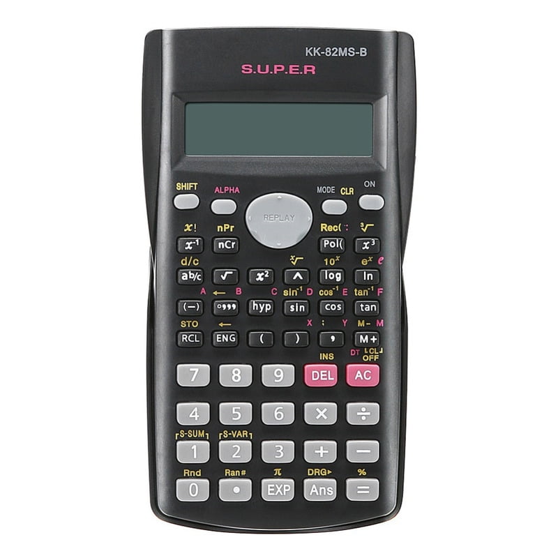 Scientific Calculator with 240 Functions and 2-Line Screen Multi-purpose Portable Student Calculator for Math Teaching
