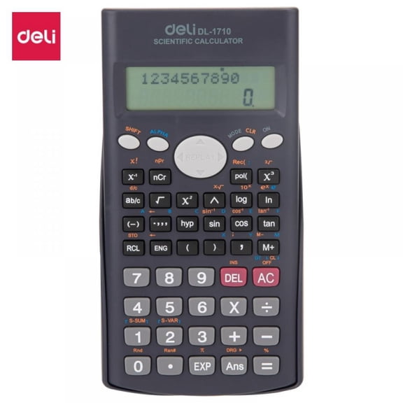 Scientific Calculators 12-Digit TI-84 Plus CE Digit Graphing Calculator,Battery and Solar Hybrid Powered LCD Display for Business, Office, High School and College,6.5"x3.4"x0.9",Black