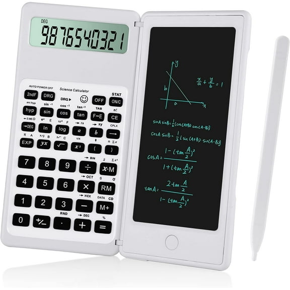 Scientific Calculators with 10-Digit Display and Built-In Notepad—Advanced Computing Tool for Office, Lab, and Everyday Professional Use.
