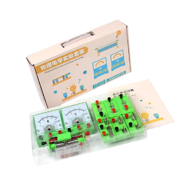 Scientific Experiment Physics Electrophysics Experiment Set Building Circuits for School