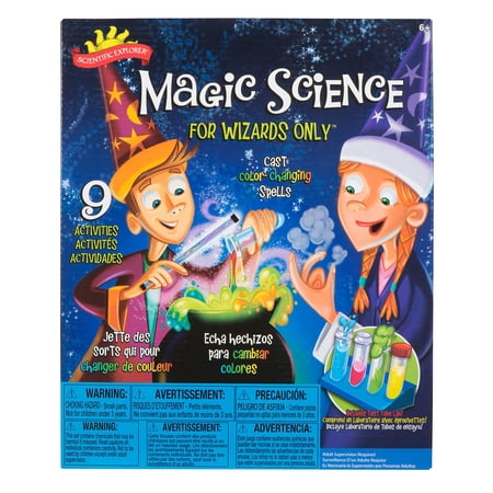 Scientific Explorer Magic Science Kit for Wizards Only
