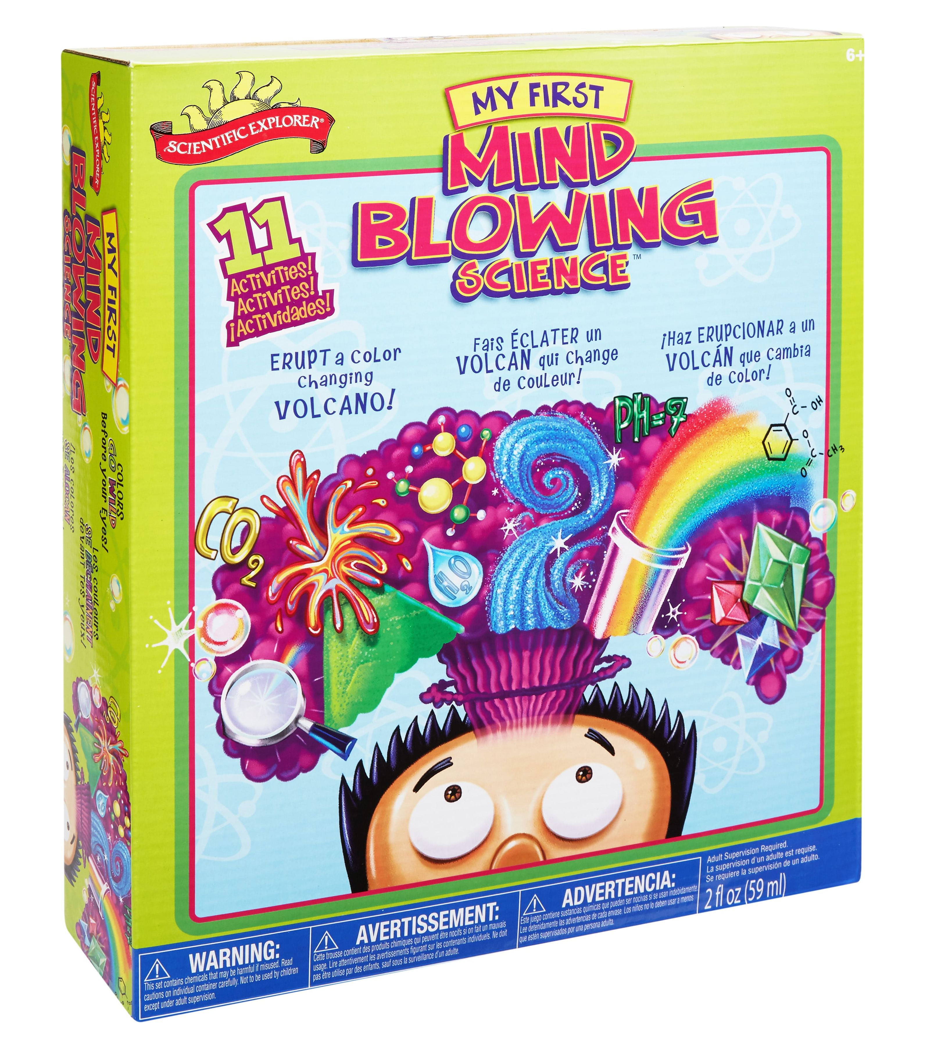 My First Mind Blowing Science Kit with 11 Experiments