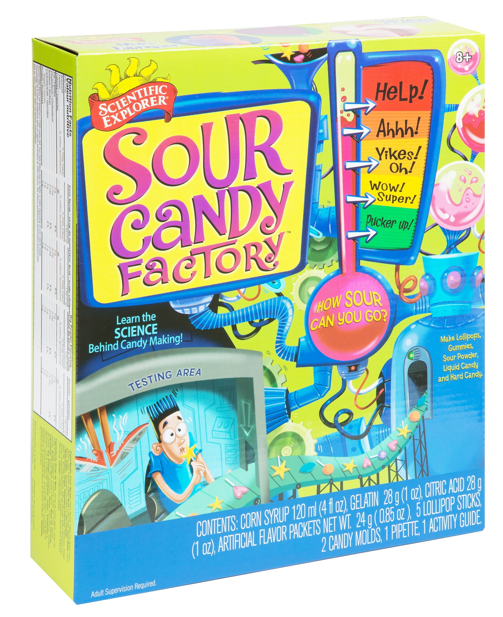 Scientific Explorer Sour Candy Factory Kit, 1 Each