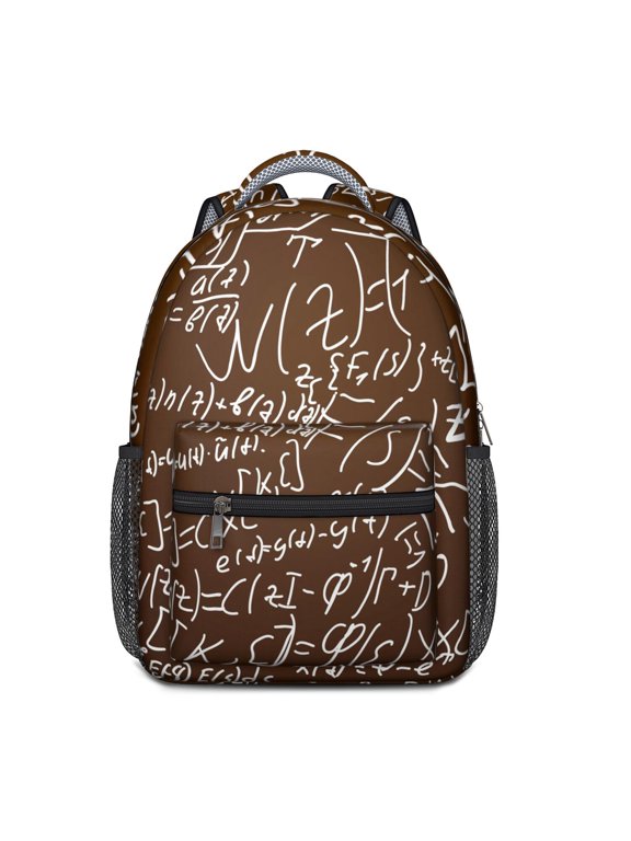 Print Backpack for School Use with Chemistry Physics Experiment Design for Science Fans