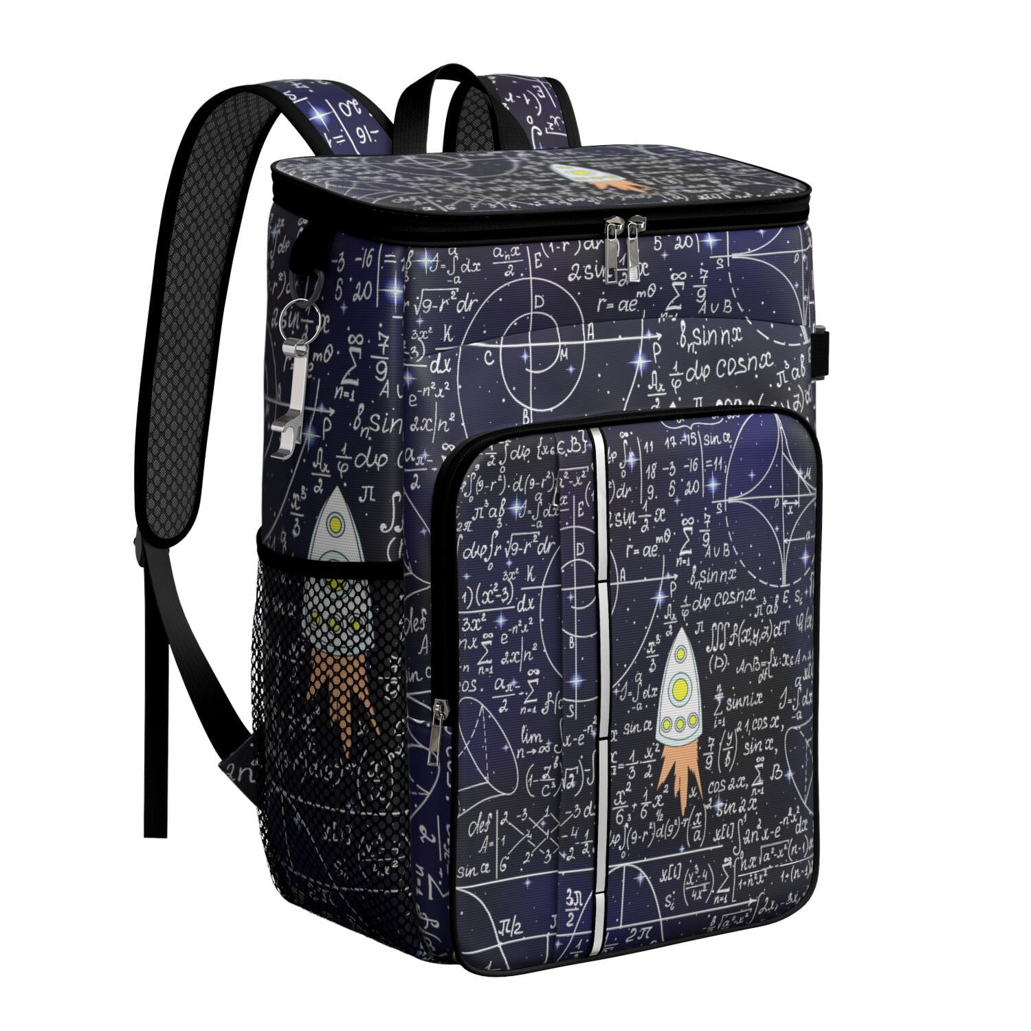 Scientific Knowledge Insulated Backpack Cooler, Leakproof Lunch Bag ...