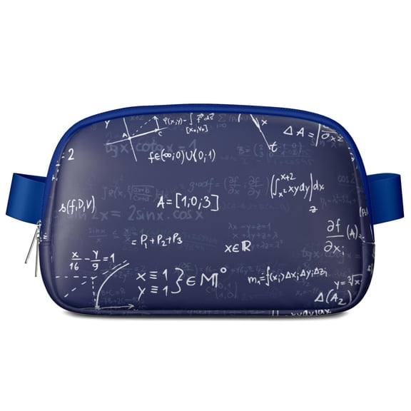 Scientific Knowledge Waist Bag – Cute & Smart Fanny Pack Featuring Lab Elements, Great for Biology & Chemistry Enthusiasts