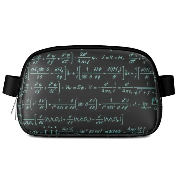 Scientific Laboratory Fanny Pack – Fun & Functional Waist Bag Featuring Biology Elements and Science Knowledge