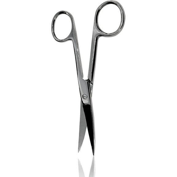 Scientific Labwares Straight Lab Dissecting Stainless Steel Scissors with Blunt/Blunt Blades