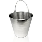 Scientific Labwares Lab Bucket Stainless Steel Perfect for Medical, Laboratory and Veterinary Applications 12 QT