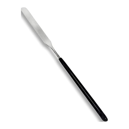 Scientific Labwares Micro Lab Spatula with Flat Ends Stainless Steel Blade Vinyl Handle