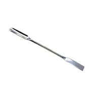 Scientific Labwares Stainless Steel Double Ended Micro Lab Scoop Spoon Half Rounded & Flat End Spatula Sampler (6")