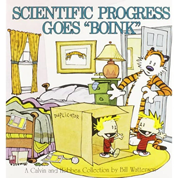 Pre-Owned Scientific Progress Goes Boink: A Calvin and Hobbes Collection Volume 7 (Paperback) 0836218787 9780836218787