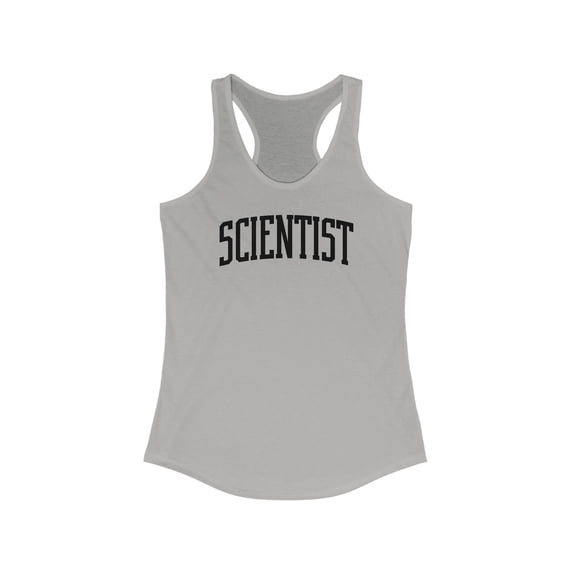 Scientist Graduation Tank Top Gifts Shirt Womens Sleeveless