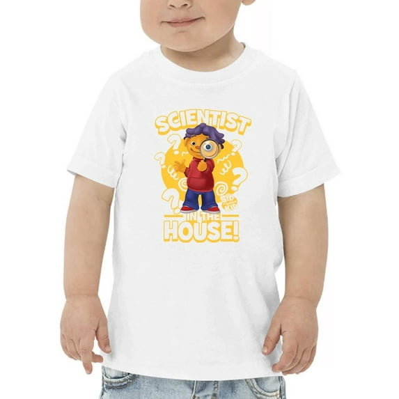 Scientist In The House - Sid the Science Kid Fun Character Graphic Toodler's T-shirt