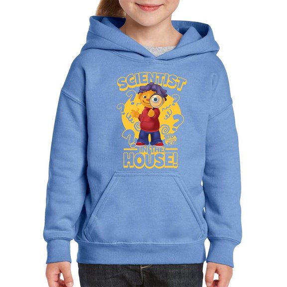 Scientist In The House Sid the Science Kid Fun Character Graphic Youth's Hoodie