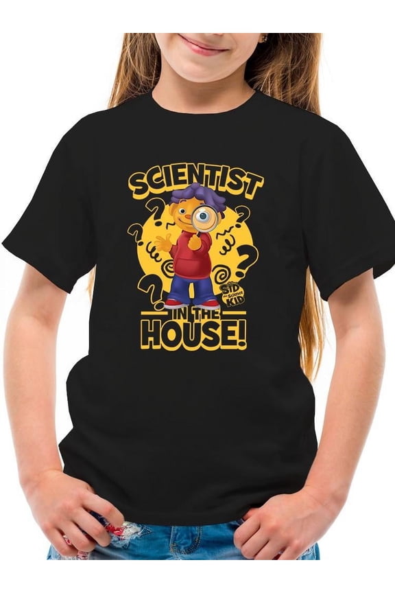 Scientist In The House Sid the Science Kid Fun Character Graphic Youth's T-shirt