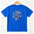 thumbnail image 1 of Scientist In Training STEM School Boys Graphic Tees Science Kids T-Shirt 100% Cotton Short Sleeve Tops Ages 4-13Y, 1 of 5