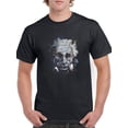 thumbnail image 1 of Scientist Portrait Men T-Shirt, Male Small, 1 of 4