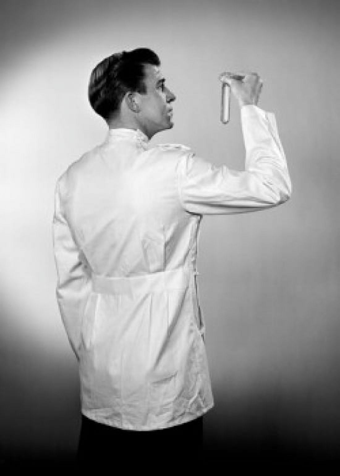 Scientist holding test tube Canvas Art - (24 x 36)