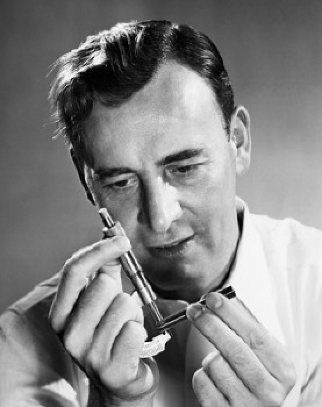 Scientist using a micrometer screw gauge Canvas Art - (24 x 36)