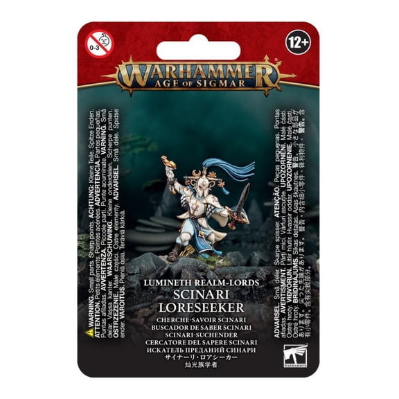 Scinary Loreseeker Lumineth Realm Lords Warhammer Age of Sigmar