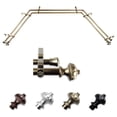 thumbnail image 1 of Scion Triple Curtain Rod 13/16 inch dia. 66-120" - Cocoa, 1 of 1