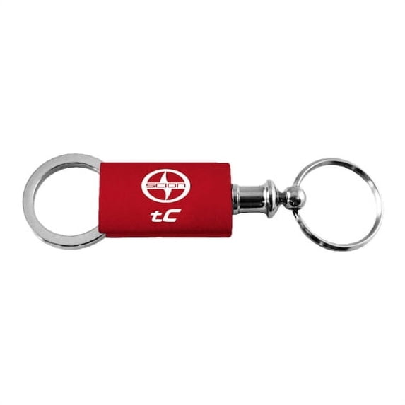 Scion tC Keychain & Keyring - Red Valet