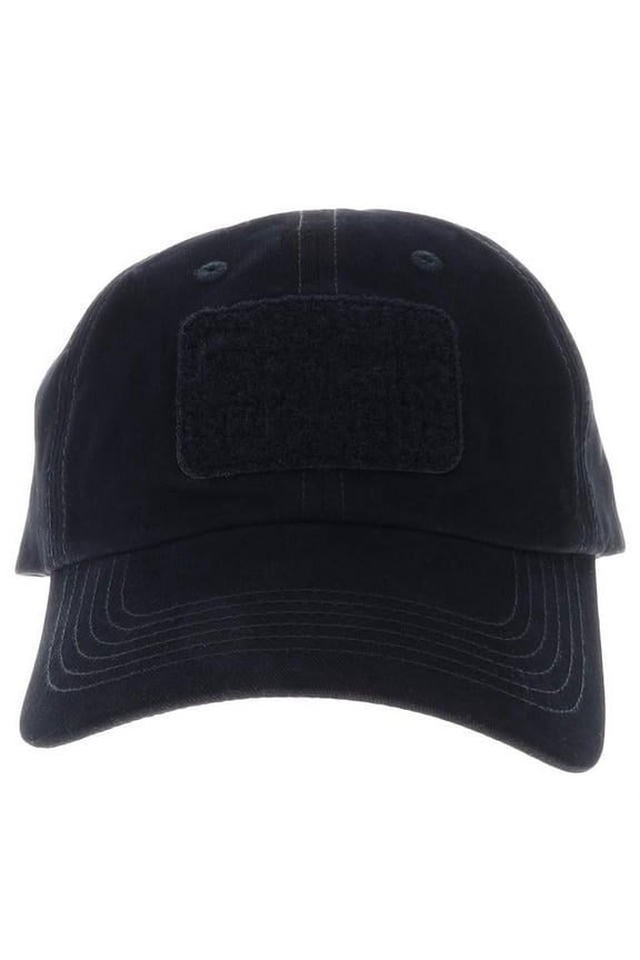 STGBK Tactical Baseball Cap with Loop Surface to Attach Morale Hook Patches - Pull-Patch Trucker Hat Attach Operator - Black