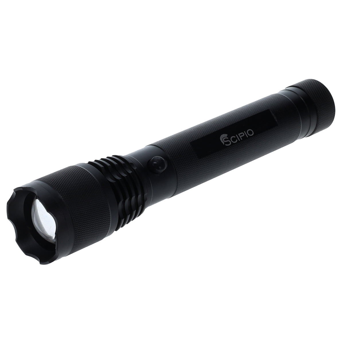 Scipio Tactical Flashlight S3201E 8.5-inch Aluminum 350 Lumens Camping ...