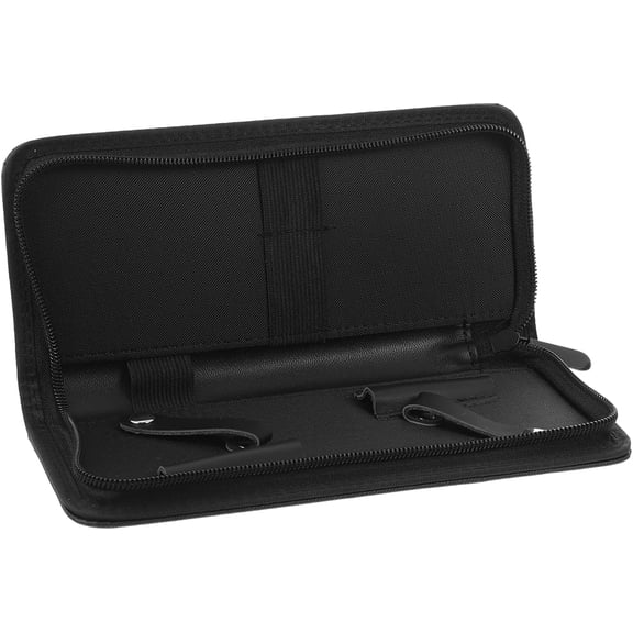 Scissor Cases for Hairstylists PU Hairdresser Pouch Scissors Shear Storage Salon Zipper Hand Leather Hairdresser Barber Cases
