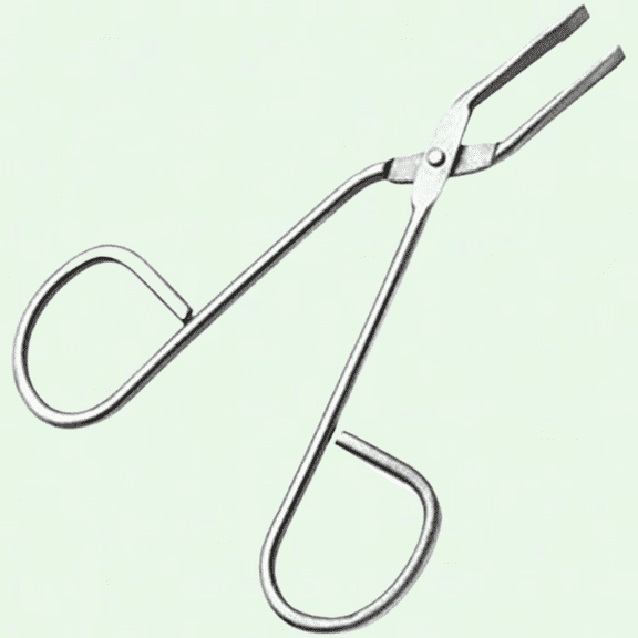 Scissor Handle Stainless Steel Eyebrow Tweezers for Personal Beauty Care