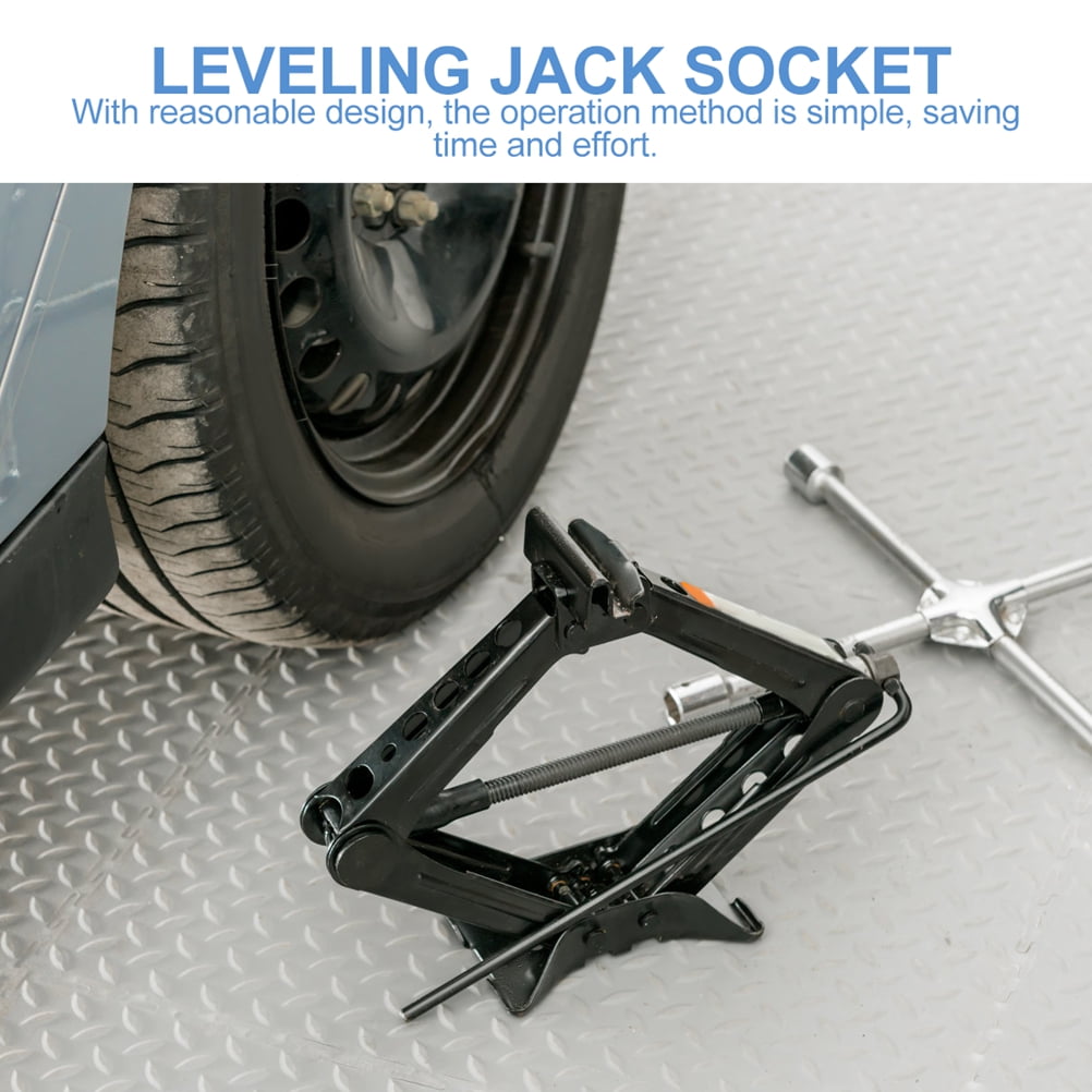 Scissor Jack Adapter Professional Scissor Jack Socket Drill Adapter for 3/4" Hex Drive Jacks