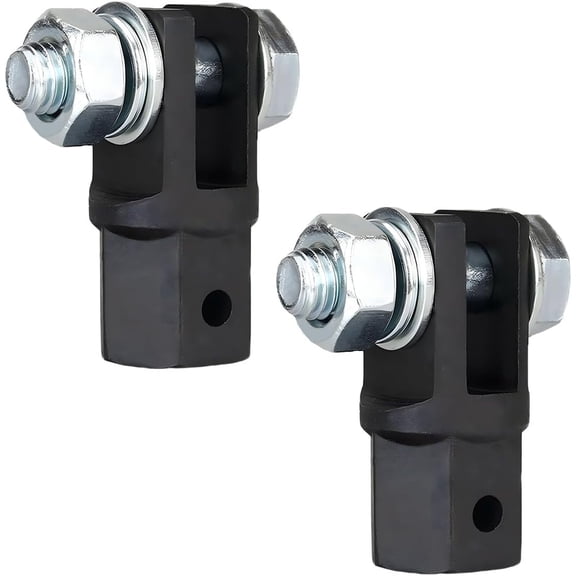 Scissor Jack Drill Adapter, Heavy Duty Jack Drill Socket Adapter for 1/2 Inch Wrench & 13/16 Inch Lug Wrench, Scissor Jacks Lifting Leveling Accessories (2PCS)