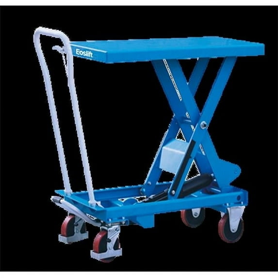 Scissor Lift Table Cart, 11 x 18 x 28 in.