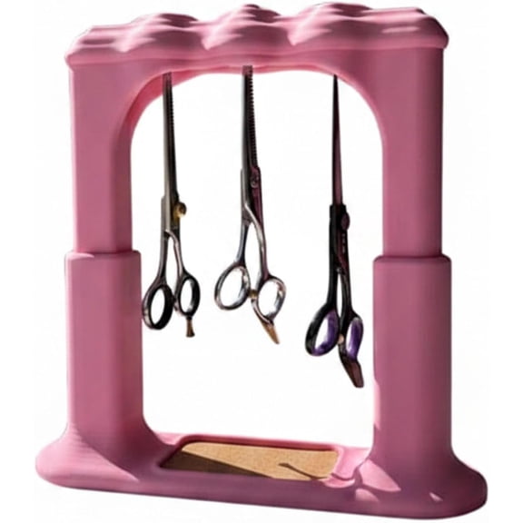 Scissor Magnet Hanger, Magnetic Scissor Holder Organizer Stand, Space Saving Scissors Storage Rack for Kitchen Craft Office Salon Desktop Tool Organizer