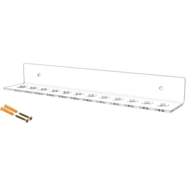 Scissor Organizer Shear Display Clear Professional Wall Rack with 12