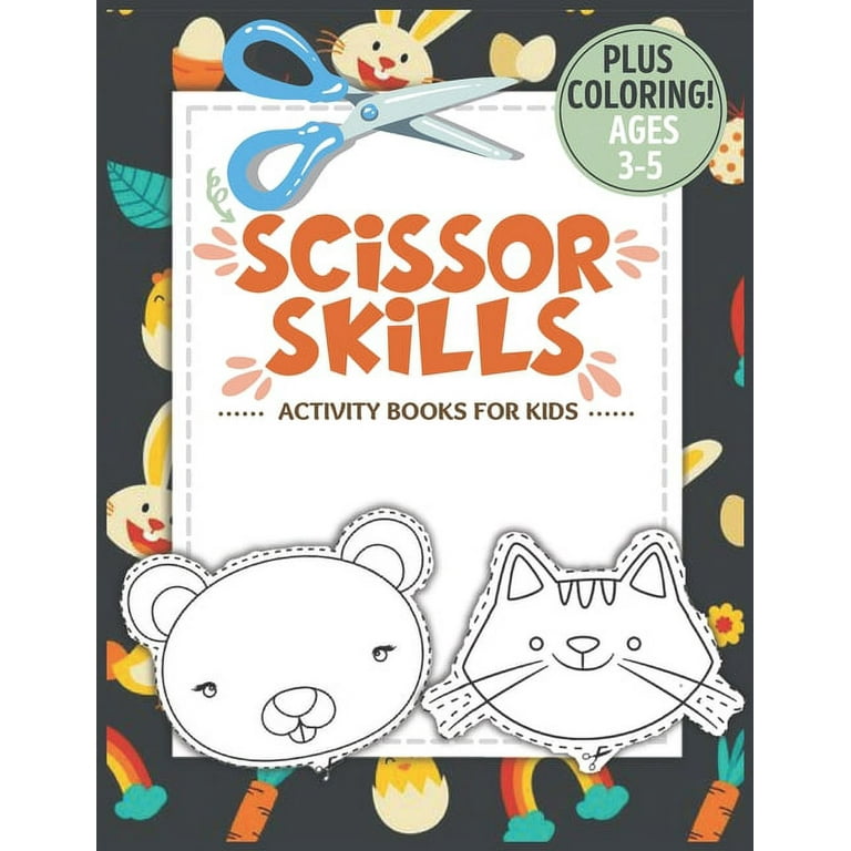 Spectrum Let's Learn to Cut Scissor Skills Activity Book for Kids Ages 3-5,  Sc.. 9781609962067